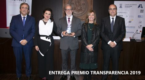 ENTREGA IV EDICIÓN PREMIO TRANSPARENCIA