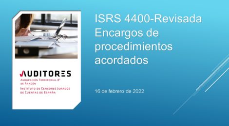 ISRS 4400-REVISADA. ENCARGOS DE PROCEDIMIENTOS ACORDADOS
