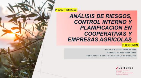 ANÁLISIS DE RIESGOS , CONTROL INTERNO Y PLANIFICACIÓN EN COOPERATIVAS Y EMPRESAS AGRÍCOLAS
