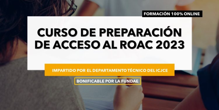 CURSO DE PREPARACIÓN DE ACCESO AL ROAC 2023
