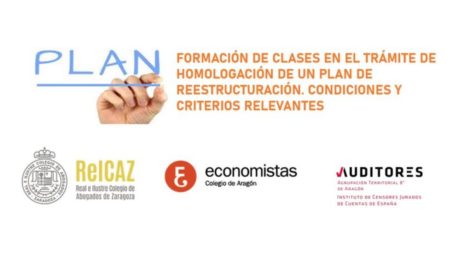 PLAN FORMACIÓN DE CLASES EN EL TRAMITE DE HOMOLOGACIÓN DE UN PLAN DE REESTRUCTURACIÓN