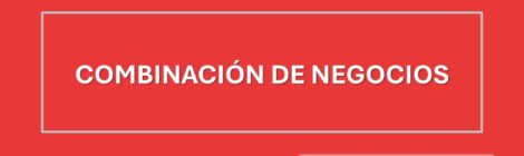 COMBINACIÓN DE NEGOCIOS