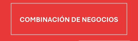 COMBINACIÓN DE NEGOCIOS